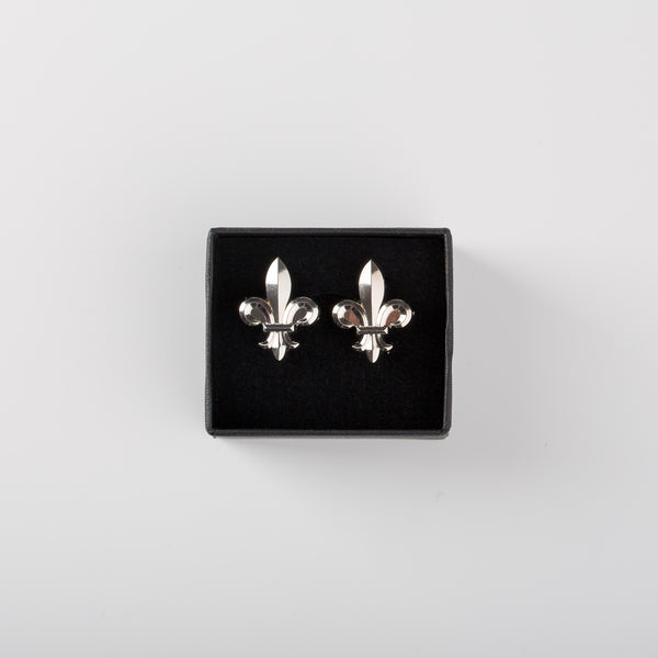 Les boutons de manchette Fleur de Lys