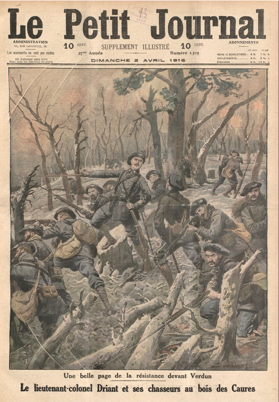 Cadre Grande Guerre - Verdun