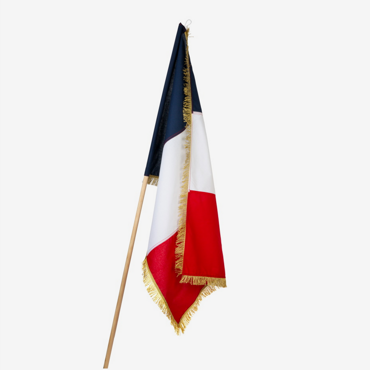 Drapeau France / français en tissu de grande qualité