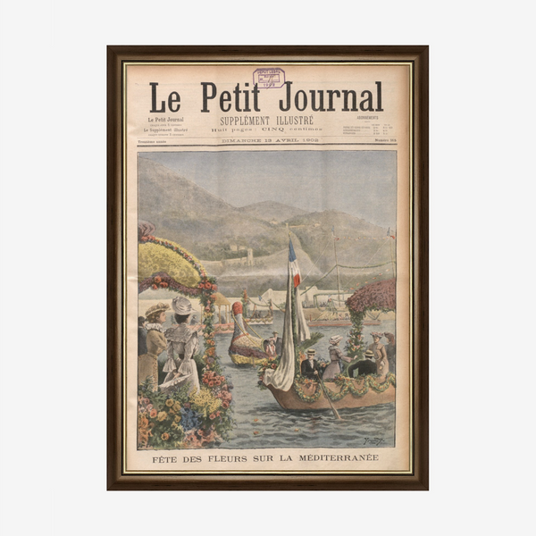 Cadre Belle Epoque - Fête des Fleurs