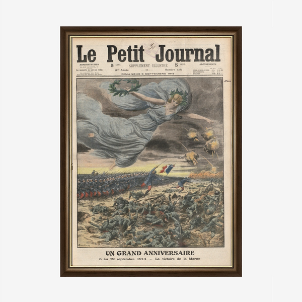 Cadre Grande Guerre - Victoire de la Marne