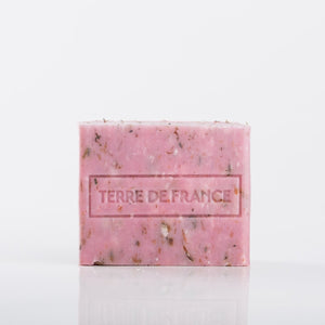 Lot de 3 savons exfoliants à la lavande – fabriqués en Provence par Terre de France