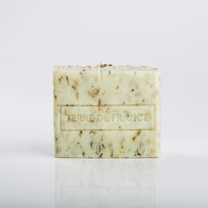 Lot de 3 savons exfoliants à la verveine – fabriqués en Provence par Terre de France