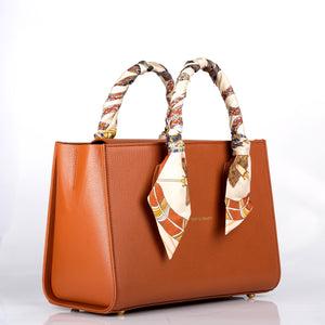 Sac à main Éternité cuir de chèvre — vue de face, fabriqué dans le Tarn