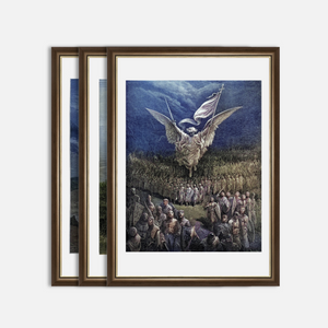 Collection 3 Cadres Gustave Doré colorisés — vue d'ensemble, cadeau décoration fabriqué en France