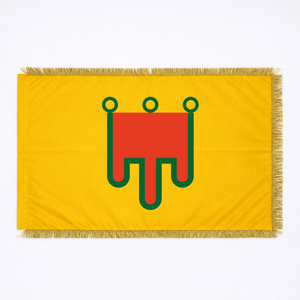 Drapeau de l'Auvergne gonfanon — 60x90cm, fabriqué en Provence