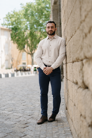 La chemise d'hiver en coton