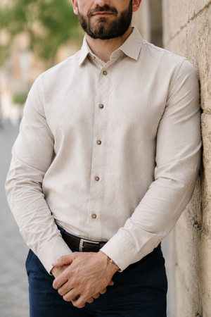 La chemise d'hiver en coton