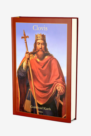 Livre Clovis Godefroid Kurth — couverture édition Terre de France, imprimé en Provence