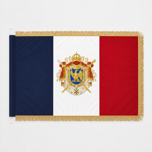 Drapeau Empire français — fabriqué en Provence