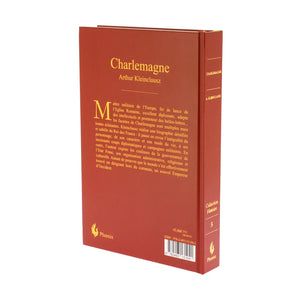 Charlemagne d'Arthur Kleinclausz — quatrième de couverture, édition Terre de France