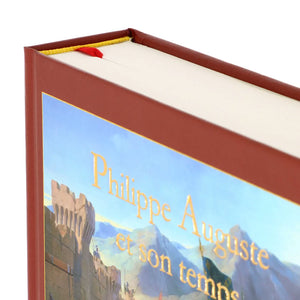 Philippe Auguste et son temps d'Achille Luchaire — page de titre intérieure, édition Terre de France