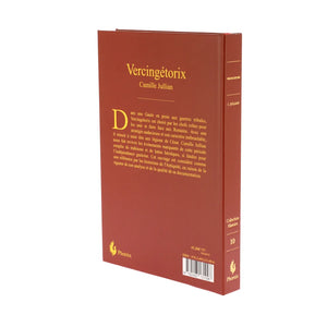 Vercinétorix de Camille Jullian — quatrième de couverture, édition Terre de France