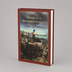 Histoire de la Révolution Française de Mignet — couverture cartonnée, fabriqué en France