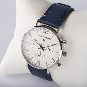 montre résistance bleu fabriquée en france