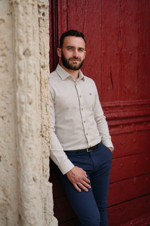 La chemise épaisse - Tricolore