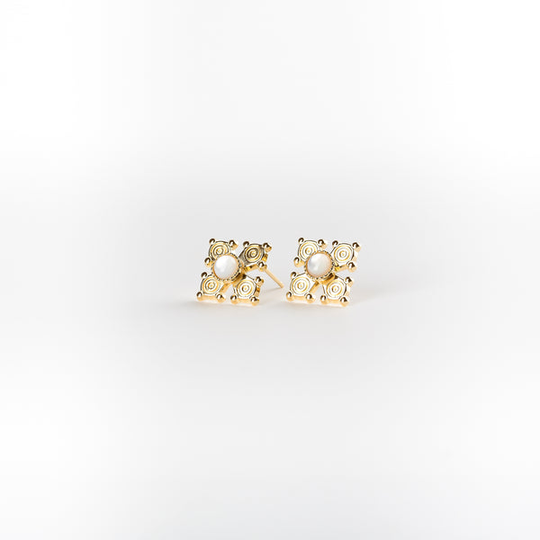 Les boucles d'oreilles - Croix de Savoie