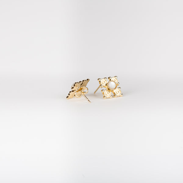 Les boucles d'oreilles - Croix de Savoie