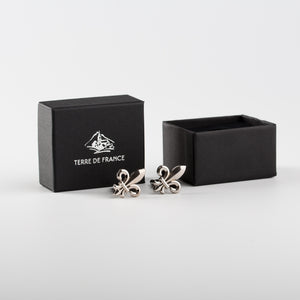 Les boutons de manchette Fleur de Lys
