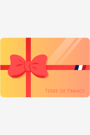 Carte cadeau numérique Terre de France — idée cadeau made in France, de 25€ à 150€