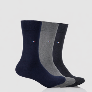 Chaussettes élégantes lot de 3 paires — présentation boite, fabriquées en France