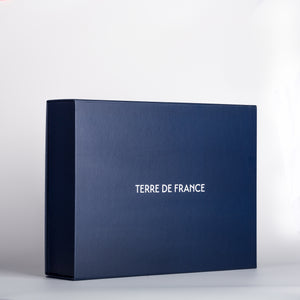 Coffret cadeau Terre de France 34x25x8cm — emballage élégant pour cadeau made in France