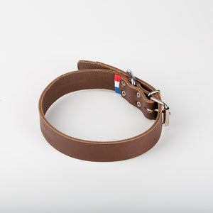 Collier en cuir pour chien