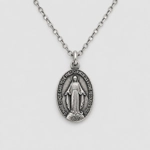 Médaille Vierge Miraculeuse - Argent massif
