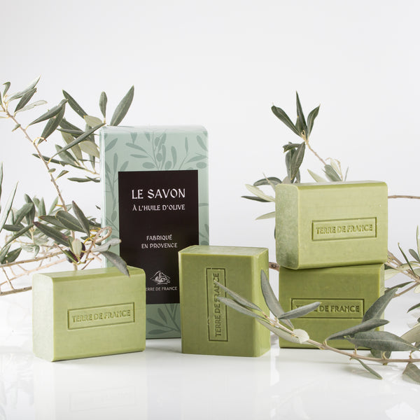 Le savon à l'huile d'olive - Lot de 4 blocs