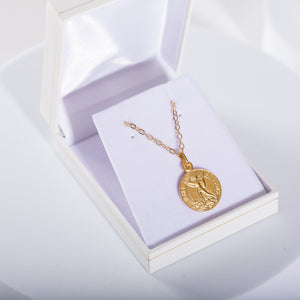 Médaille de Saint Michel Archange - Plaqué Or