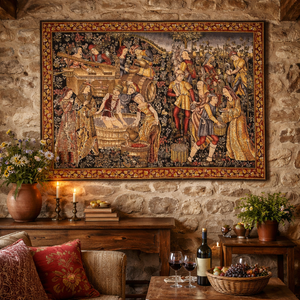 Tapisserie murale - Les Grandes Vendanges