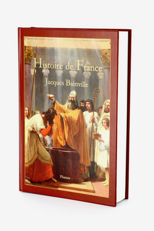 Histoire de France de Jacques Bainville – édition reliée couverture cartonnée lettres dorées